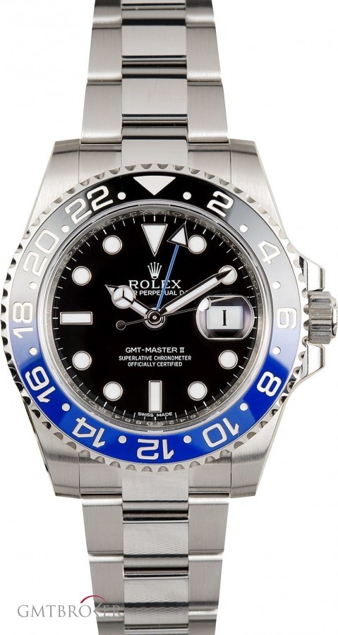 Rolex 119933  GMT-Master II Ref 116710 Blue  Black Bezel Bezel 822833