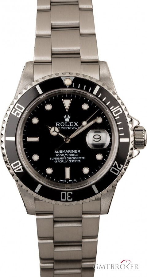 Rolex Pre-owned Submariner 16610 Diving Watch Watch 835168