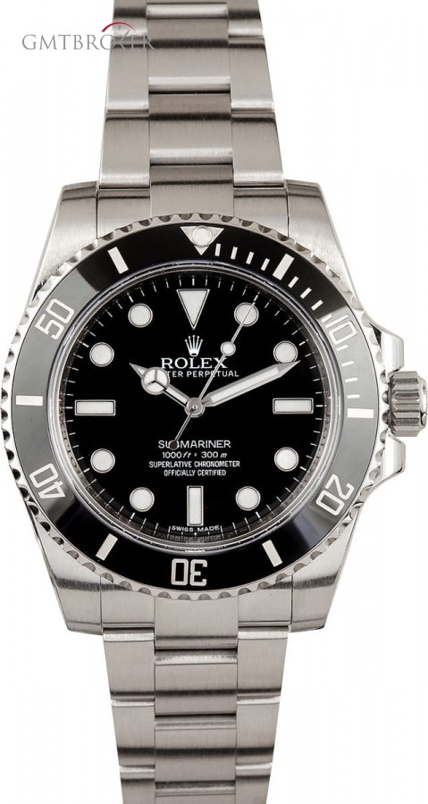 Rolex Submariner 114060 No Date Mens Watch 114060 787229