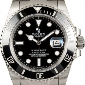 Rolex Used  Submariner 116610 Stainless Steel Oyster Men Mens 855461