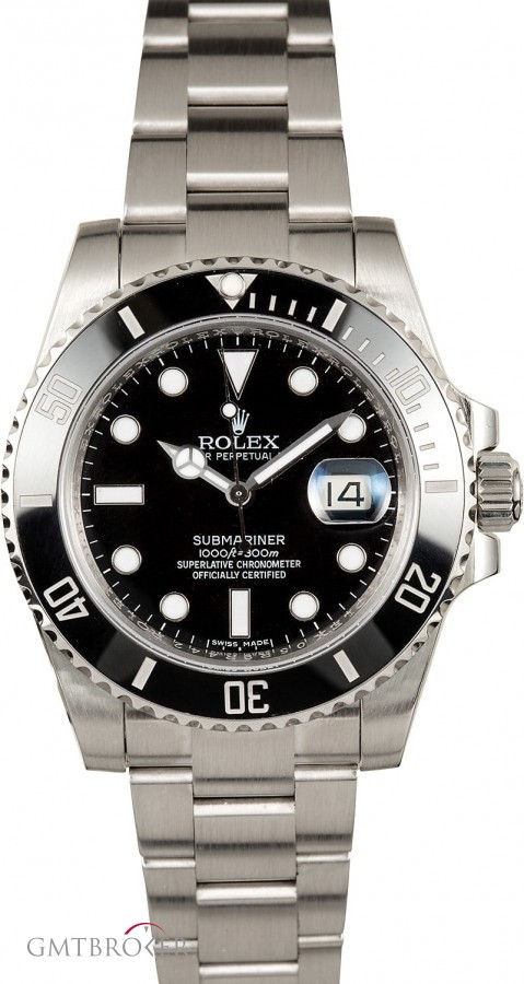 Rolex Used  Submariner 116610 Stainless Steel Oyster Men Mens 855461