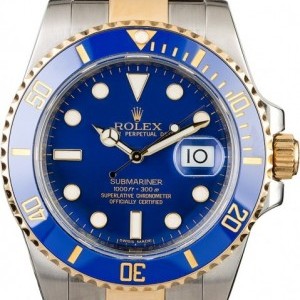 Rolex Pre-Owned  Submariner 116613 Blue Blue 834712