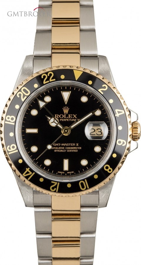 Rolex PreOwned  GMT-Master II Ref 16713 Two Tone 16713 852005