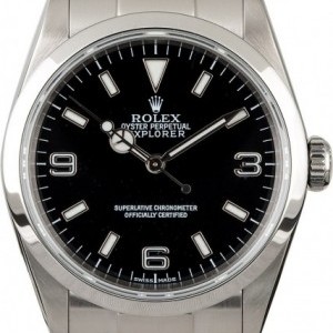Rolex PreOwned  Explorer 114270 Steel Smooth Bezel 114270 834151