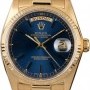 Rolex Used  18038 Day-Date 18K President Blue Dial