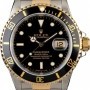 Rolex Submariner 16613 Two Tone Oyster with Black Dial