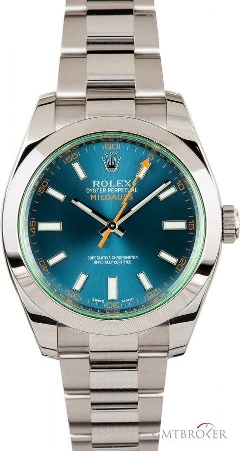 Rolex PreOwned  Milgauss 116400GV Steel Oyster Oyster 842721