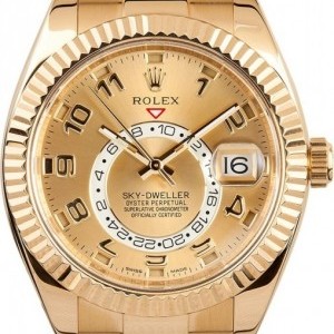 Rolex PreOwned  Sky-Dweller 326938 Yellow Gold Oyster 326938 853595