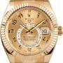 Rolex PreOwned  Sky-Dweller 326938 Yellow Gold Oyster
