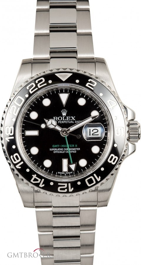 Rolex Used  GMT-Master II Ref 116710 Ceramic Bezel Bezel 851093
