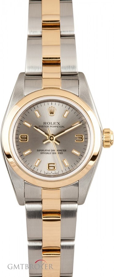 Rolex Ladies  Oyster Perpetual Two Toned 76183 76183 198659
