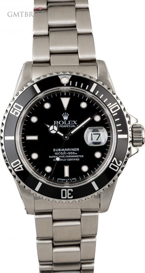 Omega Submariner 16610 Steel 40MM Case Case 829964