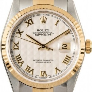 Rolex Datejust 16233 Ivory Pyramid Dial Dial 542347