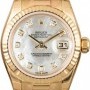 Rolex Unworn  President 179178 Silver Diamond Dial