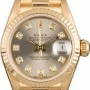 Rolex Ladies Datejust 69178 Rhodium Dial