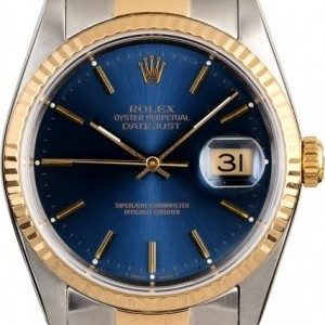 Rolex PreOwned  Datejust 16233 Blue Dial Dial 790466