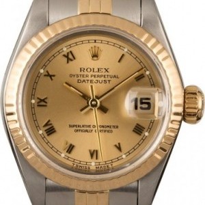 Rolex Datejust 69173 Champagne Roman Dial Dial 835210