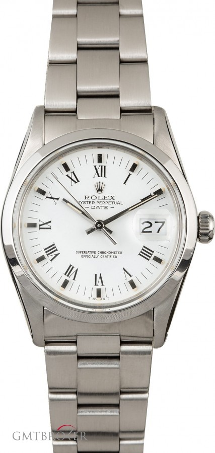 Rolex Date 15000 Stainless Steel Oyster Oyster 833282