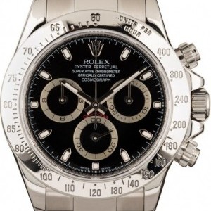 Rolex PreOwned  Daytona 116520 Black Dial Serial Engrave 116520 844720