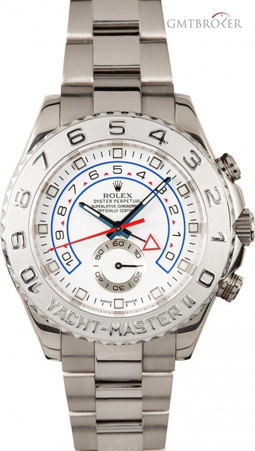 Rolex Yacht-Master II Ref 116689 White Gold Oyster Oyster 828605