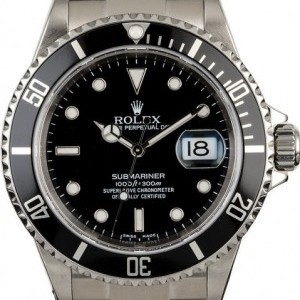 Omega Submariner 16610 Steel No Holes Case Case 831038
