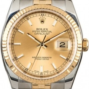 Rolex Unworn  Datejust 116233 Champagne Index Dial Dial 840052