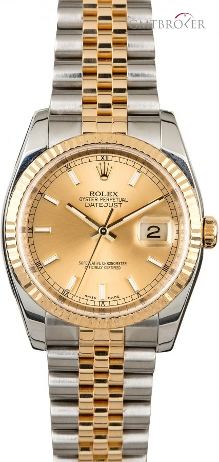 Rolex Unworn  Datejust 116233 Champagne Index Dial Dial 840052