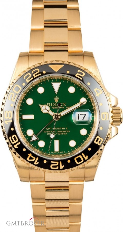 Rolex Gold GMT Master II 116718 116718 836917