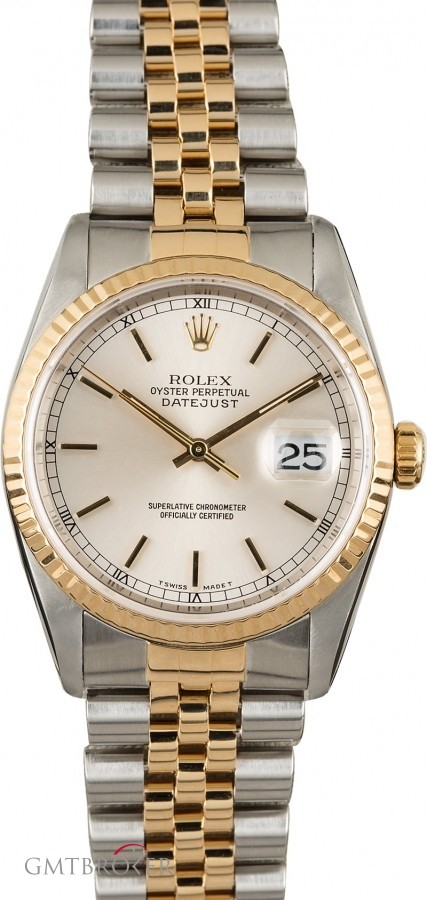 Rolex Used  Datejust 16233 Two Tone Jubilee Bracelet 16233 848519