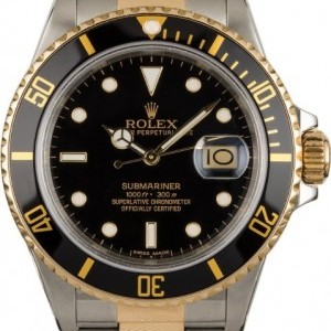 Rolex PreOwned  Submariner 16803 Black Luminous Dial 16803 853397