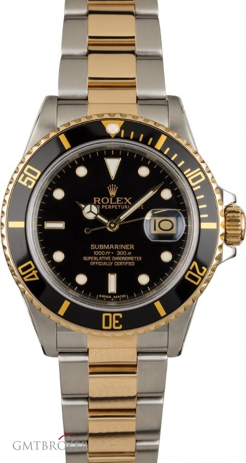 Rolex PreOwned  Submariner 16803 Black Luminous Dial 16803 853397