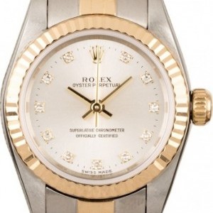 Rolex Oyster Perpetual 76193 Diamond Dial 76193 828512