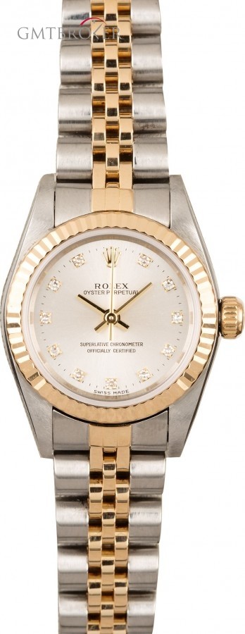 Rolex Oyster Perpetual 76193 Diamond Dial 76193 828512
