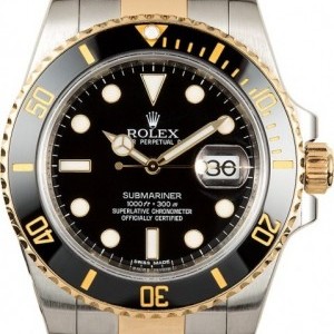 Rolex Submariner  116613 Black Bezel Bezel 757537
