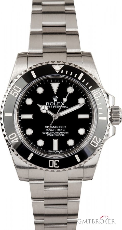 Rolex Submariner 114060 No Date Model 114060 819218