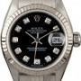 Rolex Ladies Datejust 79174 Black Diamond Dial