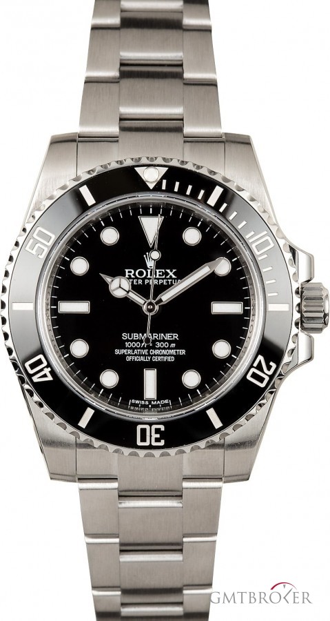 Rolex Oyster Perpetual Submariner 114060 No Date 114060 739621