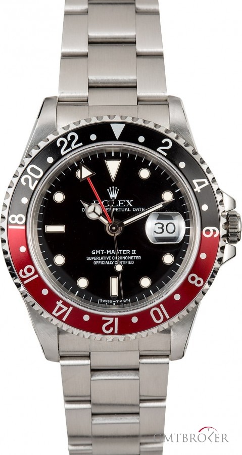Rolex Used  GMT Master II Ref 16710 Coke 16710 843829
