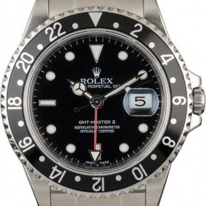 Rolex Certified  GMT Master 16710 Black Timing Bezel 16710 845680