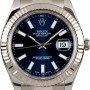 Rolex PreOwned  Datejust II Ref 116334 Blue Index Dial