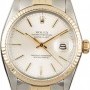 Rolex Datejust 16013 Silver Dial Two Tone Watch