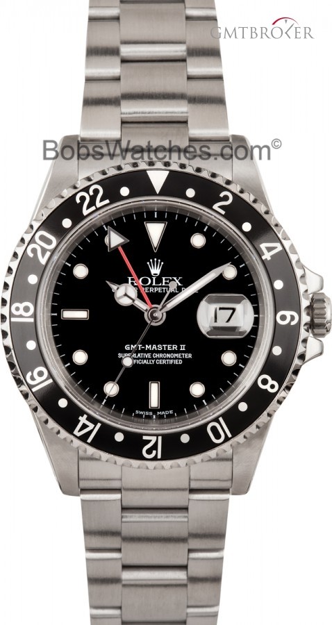 Rolex Mens Pre-Owned  GMT-Master II Model 16710T 16710T 380457