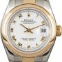 Rolex Used  Lady Datejust 179163 Two Tone Oyster