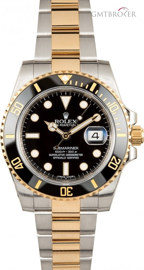 Rolex PreOwned  Submariner 116613 Ceramic Bezel Bezel 837523