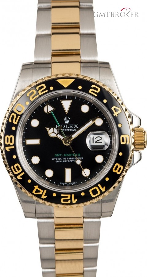 Rolex PreOwned  GMT-Master II Ref 116713 Black Ceramic B Bezel 842100