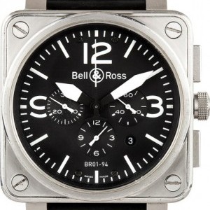 Corum Bell  Ross Black Dial Unisex Watch Chronograph 186791