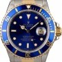 Rolex Submariner 16803 Blue Dial Two Tone Oyster
