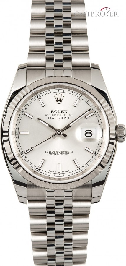 Rolex Used  116234 Datejust Silver Dial 116234 831053