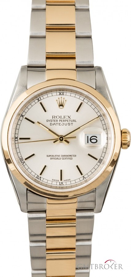 Rolex PreOwned  Datejust 16203 Two Tone Oyster 16203 848009