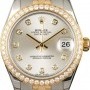 Rolex Datejust 178383 Mid-Size with Diamonds